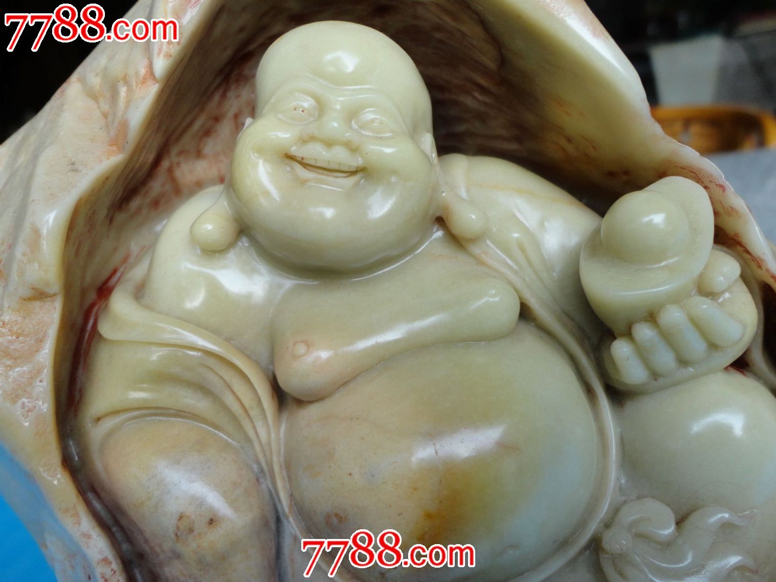 牛蛋视频美女_寿山石_大众收藏【中国收藏热日摆件给弥勒美女图片
