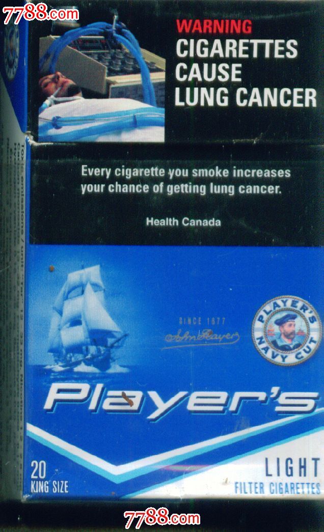 Players(水手烟):859--3D标--美国生产-价格:5元