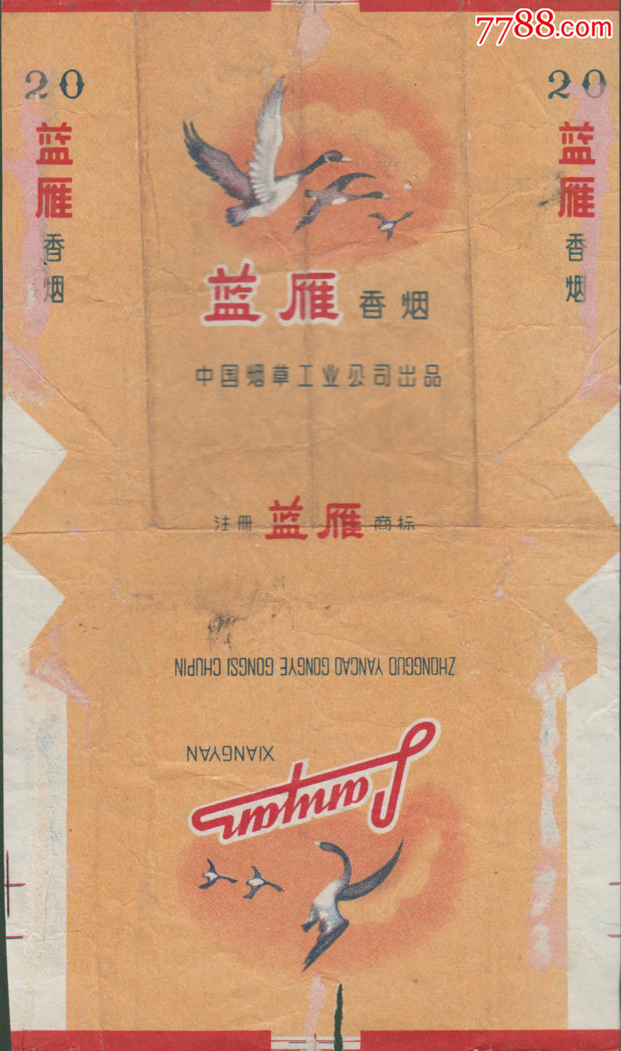 蓝雁中烟