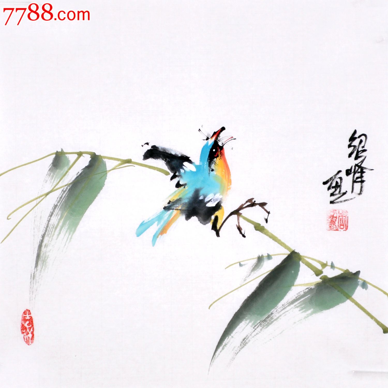 小品写意花鸟画作品hn3801