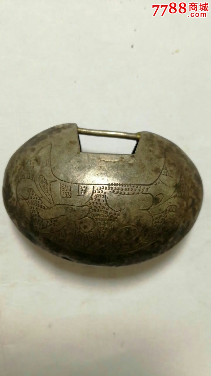 老银锁老银器