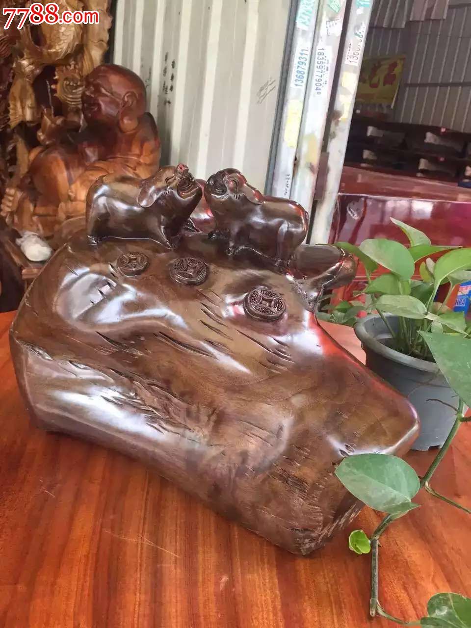 香樟阴沉木开心招财恩