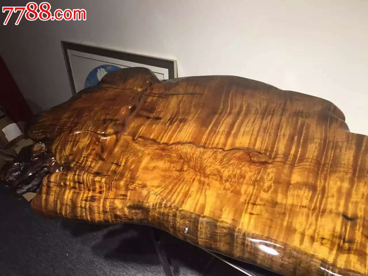 金丝楠乌木极品满水波