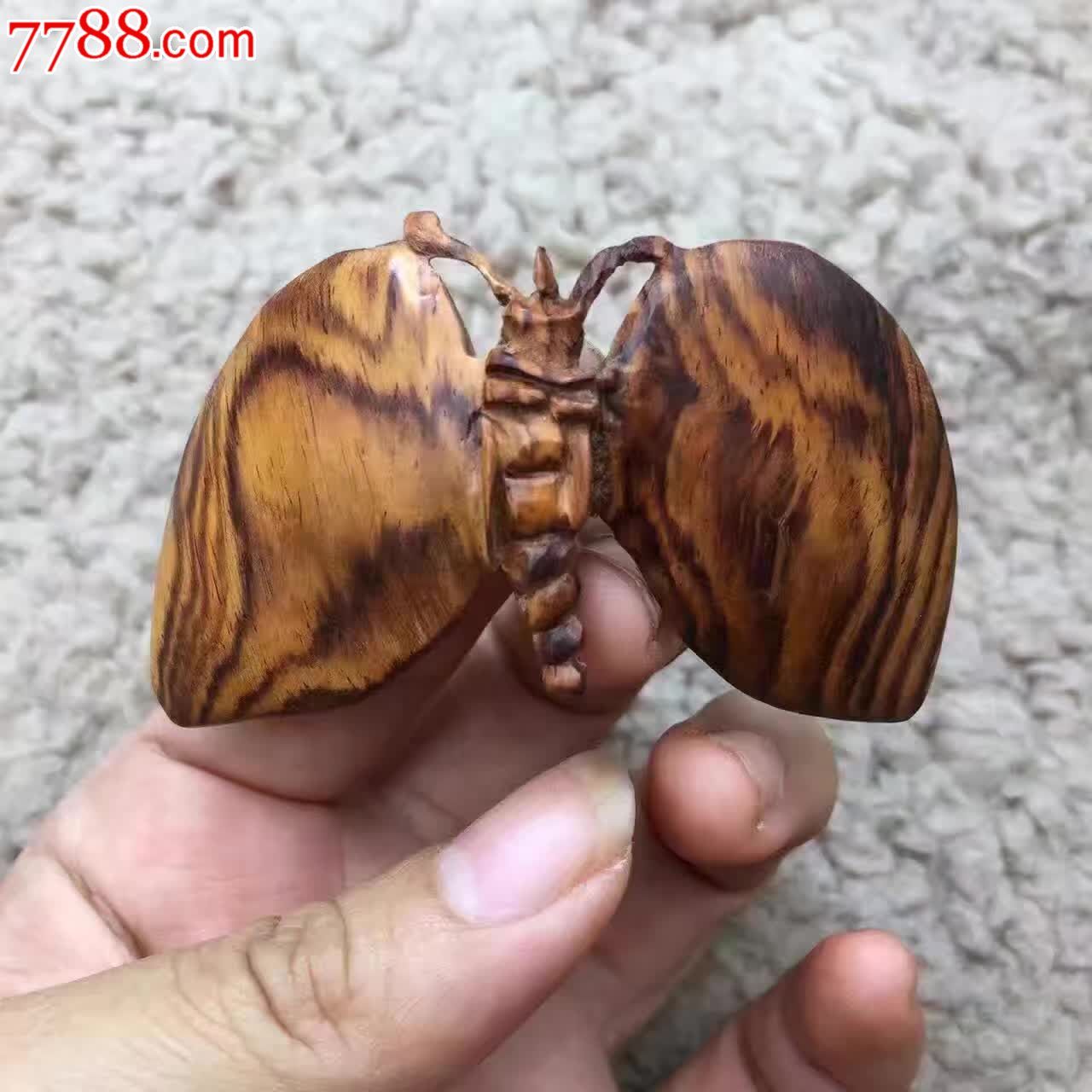 蝴蝶翩翩飞谁把它带走,其他根雕/木雕,其他根雕/木雕,其他木质,年代