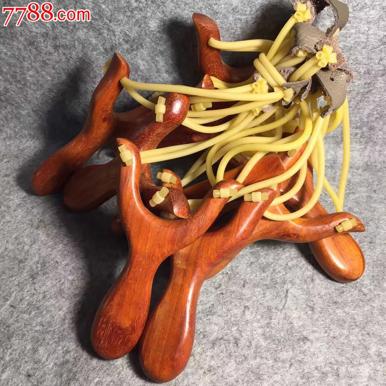 鸡翅木红花梨弹弓10