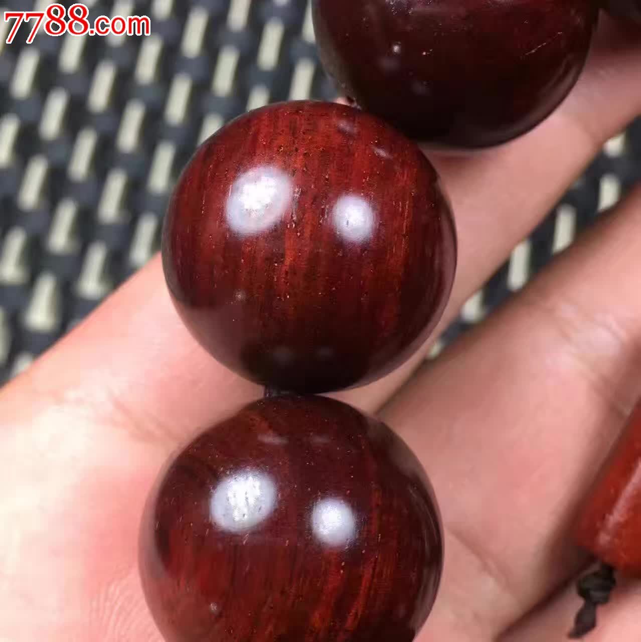 树头料正宗印度小叶紫,小叶紫檀手串,其他小叶紫檀手串,20mm及以上
