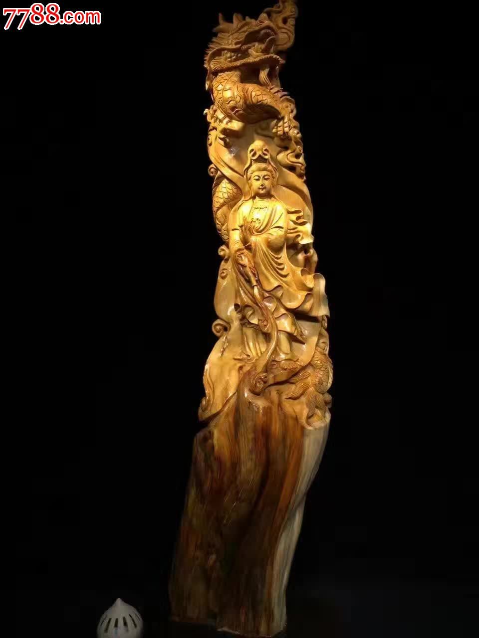 崖艺术收藏品御龙观音