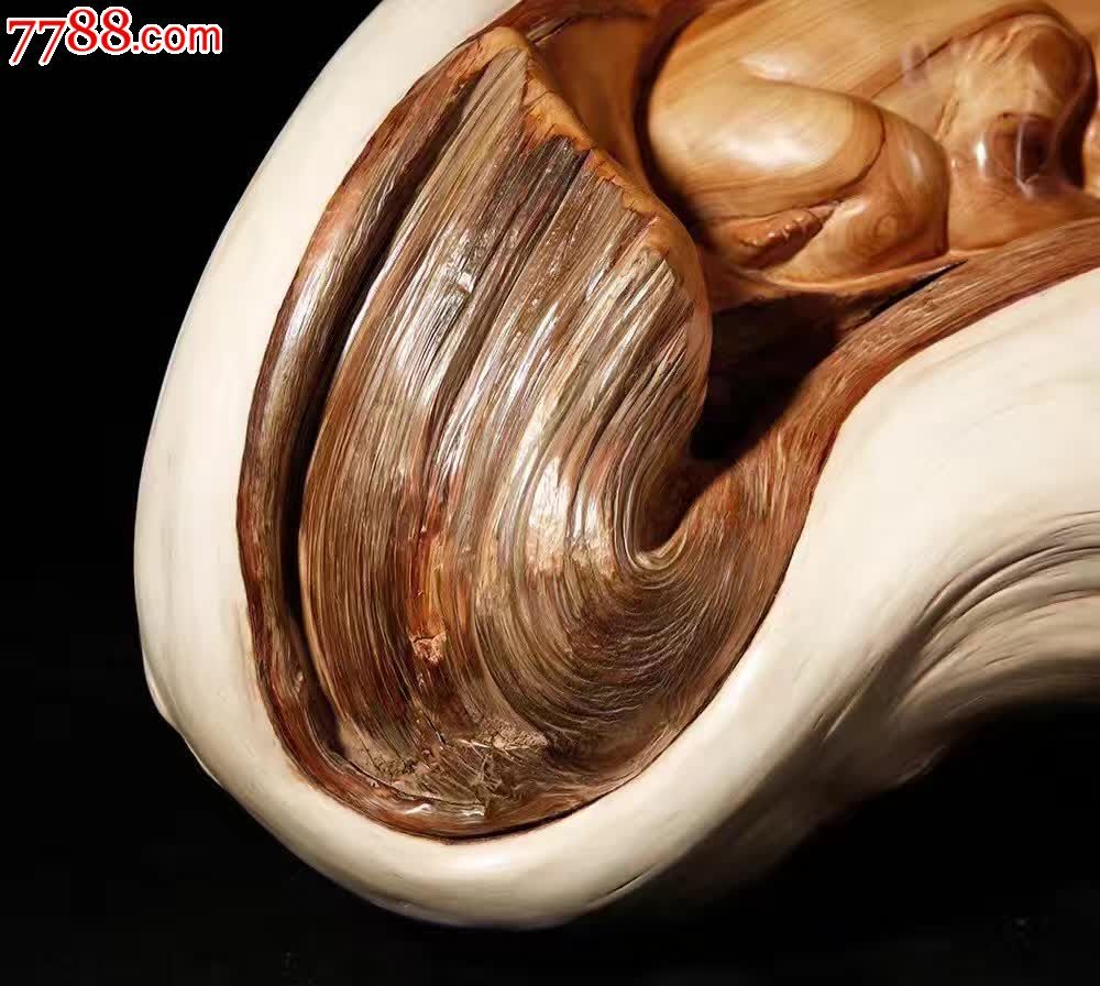 聆听母爱名师邱小雄作-其他根雕\/木雕-7788商