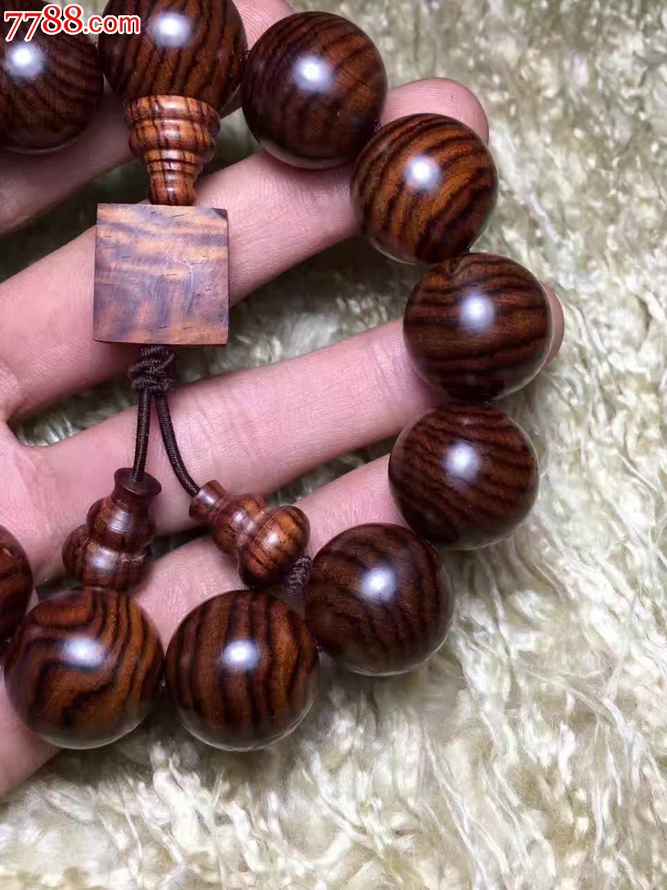 海南黄花梨经典虎皮纹