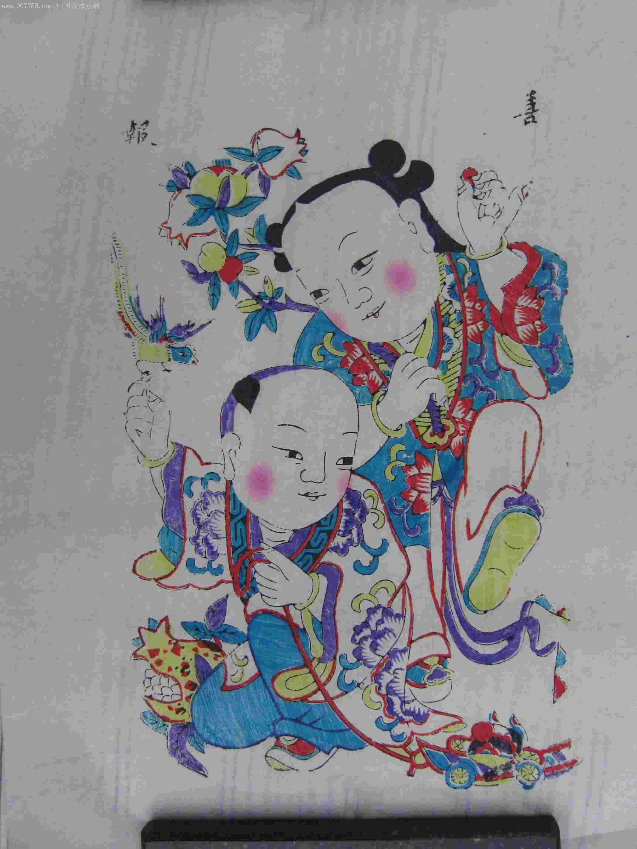 杨家埠木版年画图片