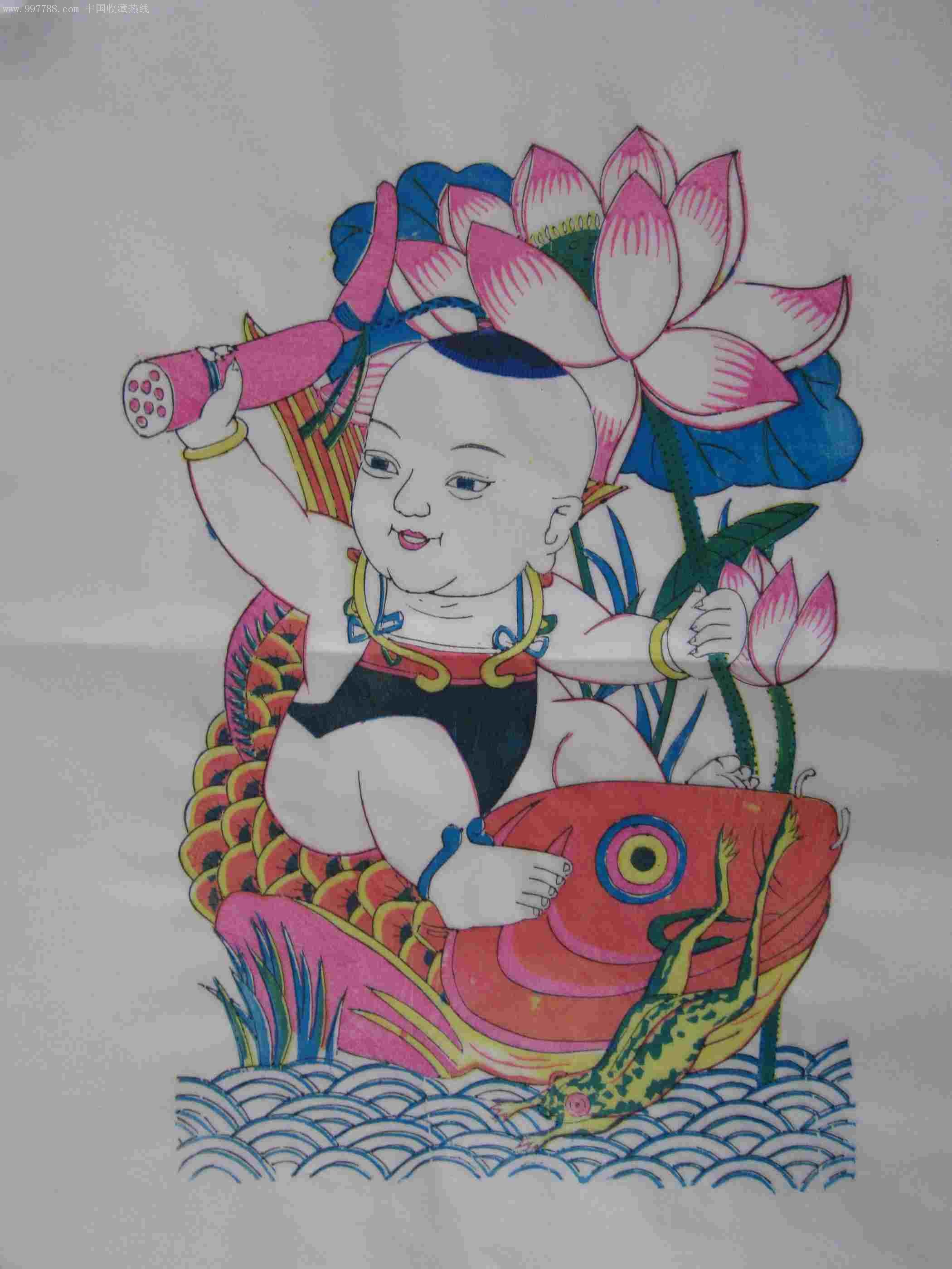 杨家埠木版年画图片