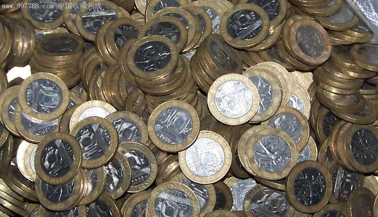法国法郎硬币10分图片