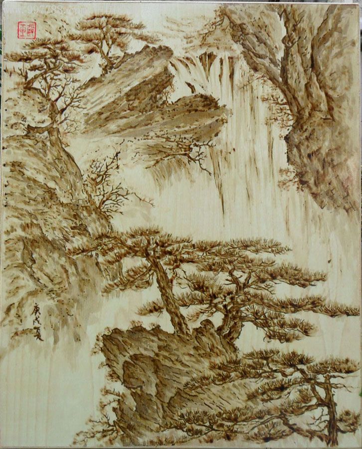 烙画