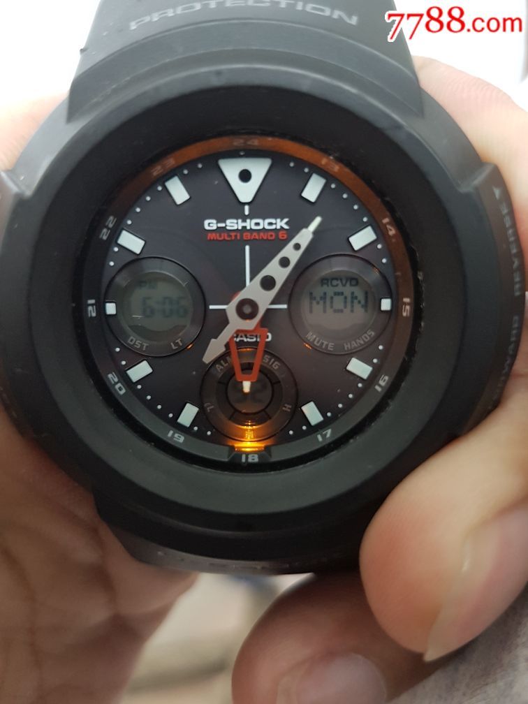 极品卡西欧六局光动能电波多功能g-shock男表