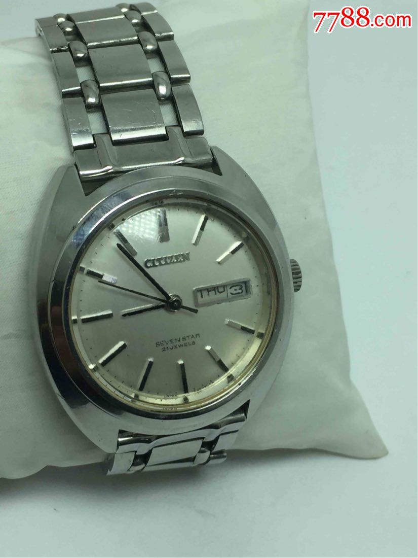 21钻西铁城机械手表