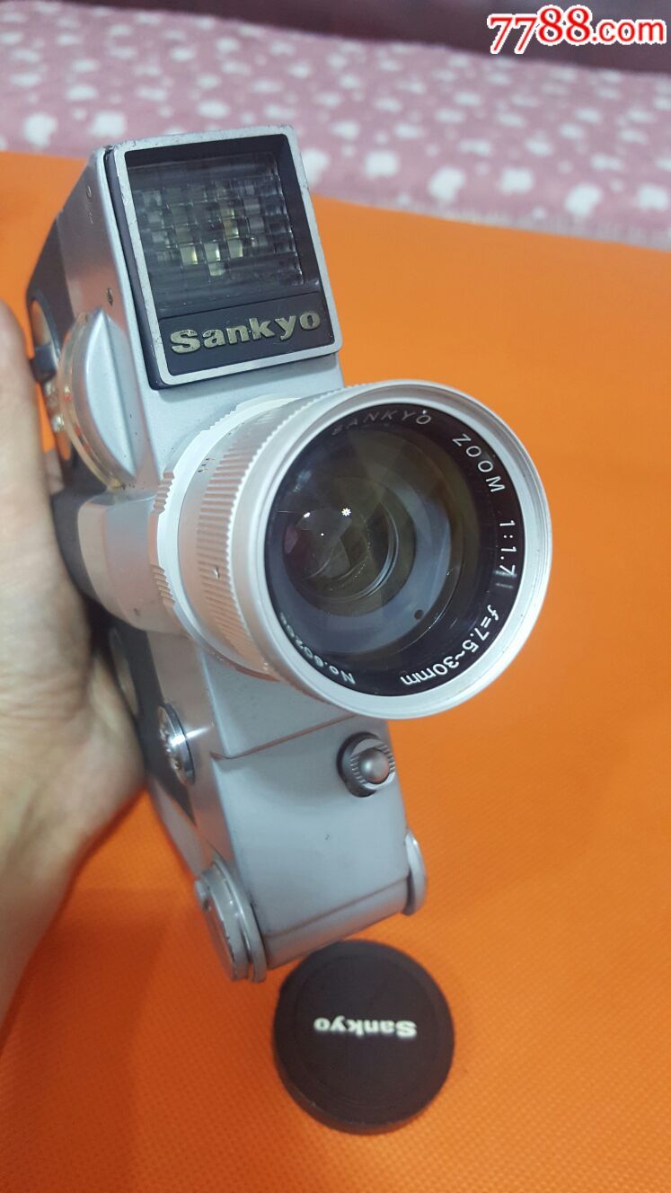 古董电影摄影机sankyoauto-4x