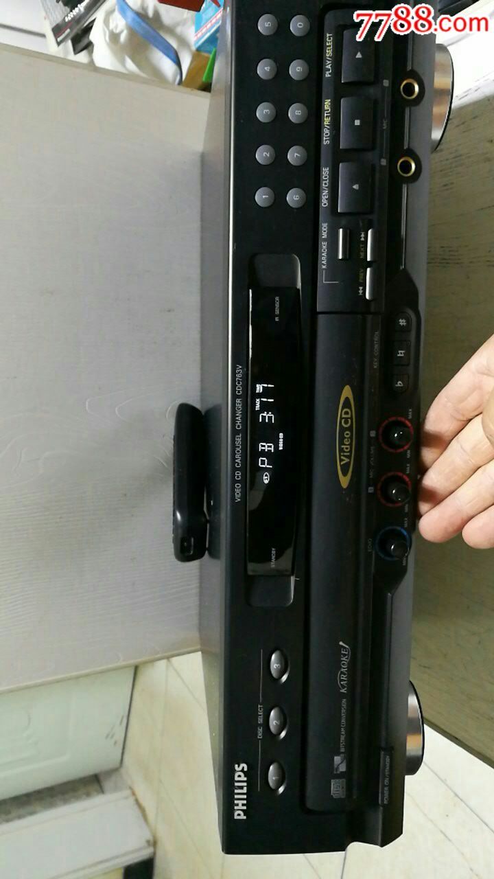 飞利浦三碟机(好品),录像机/影碟机_第1张