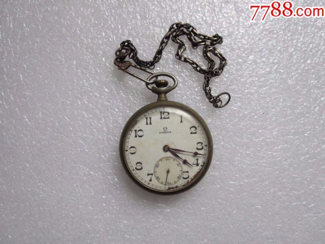 [欧米茄]火车头怀表