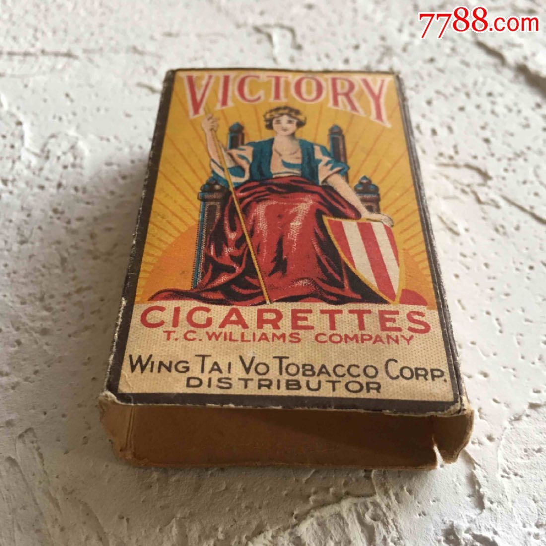 民国仙女牌香烟盒