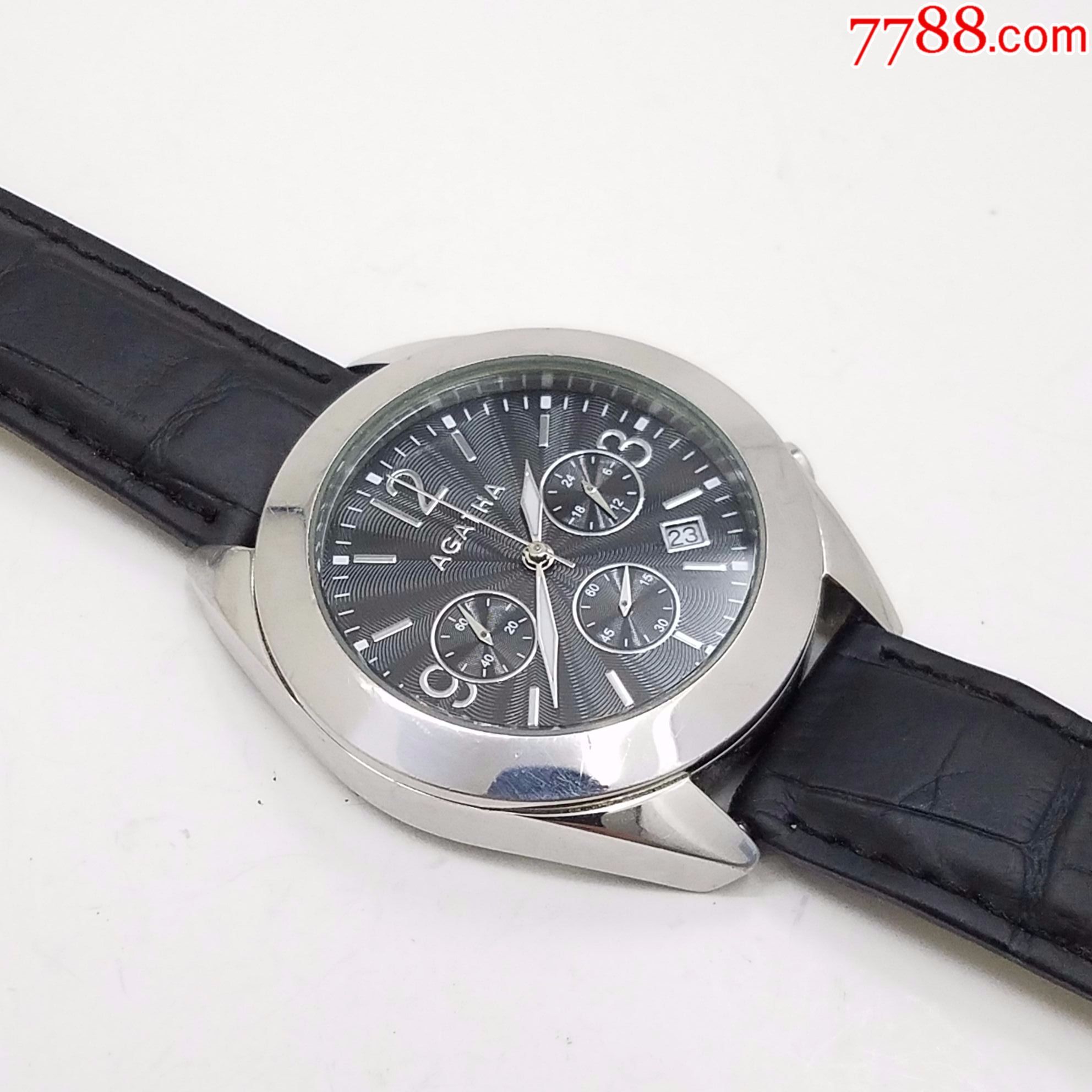 法国巴黎饰品品牌:agatha瑷嘉莎-计时码石英男表-au15862794-手表
