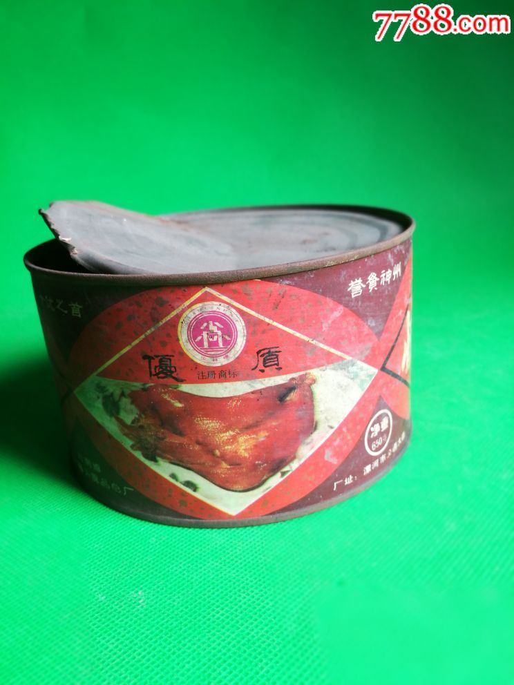 八十年代左右河南省漯河道口烧鸡空盒-au15863148-罐头/食品标-加价