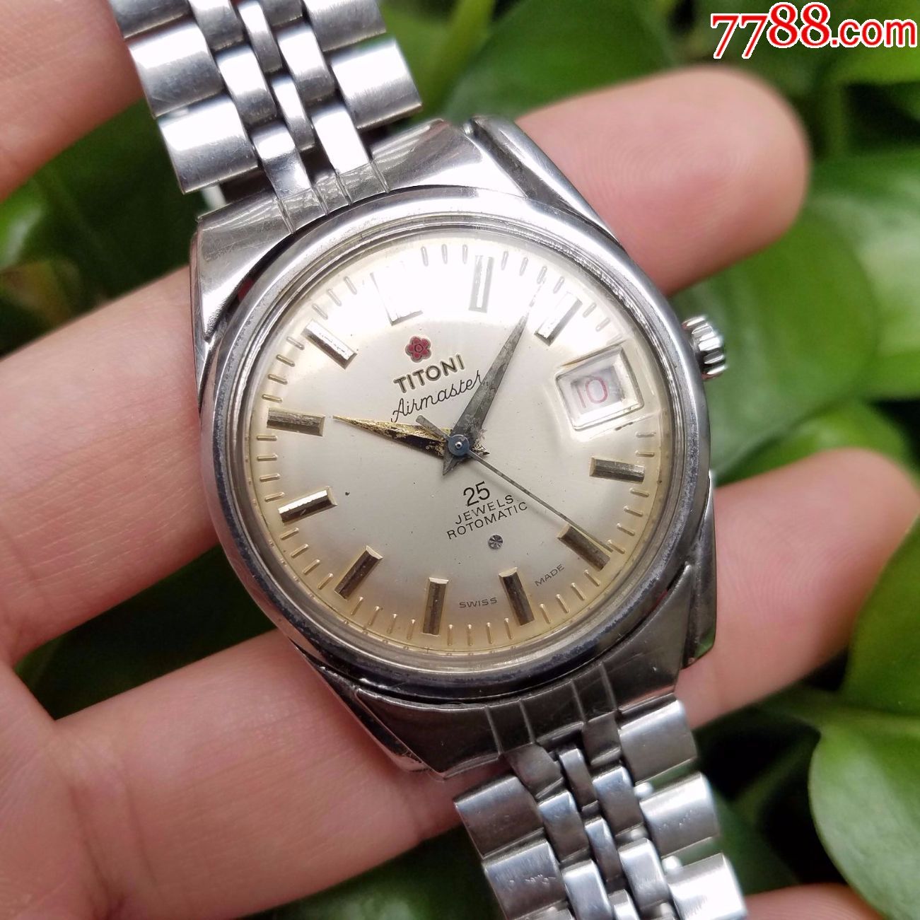 瑞士titoni梅花-空霸系列309型-自动机械男表