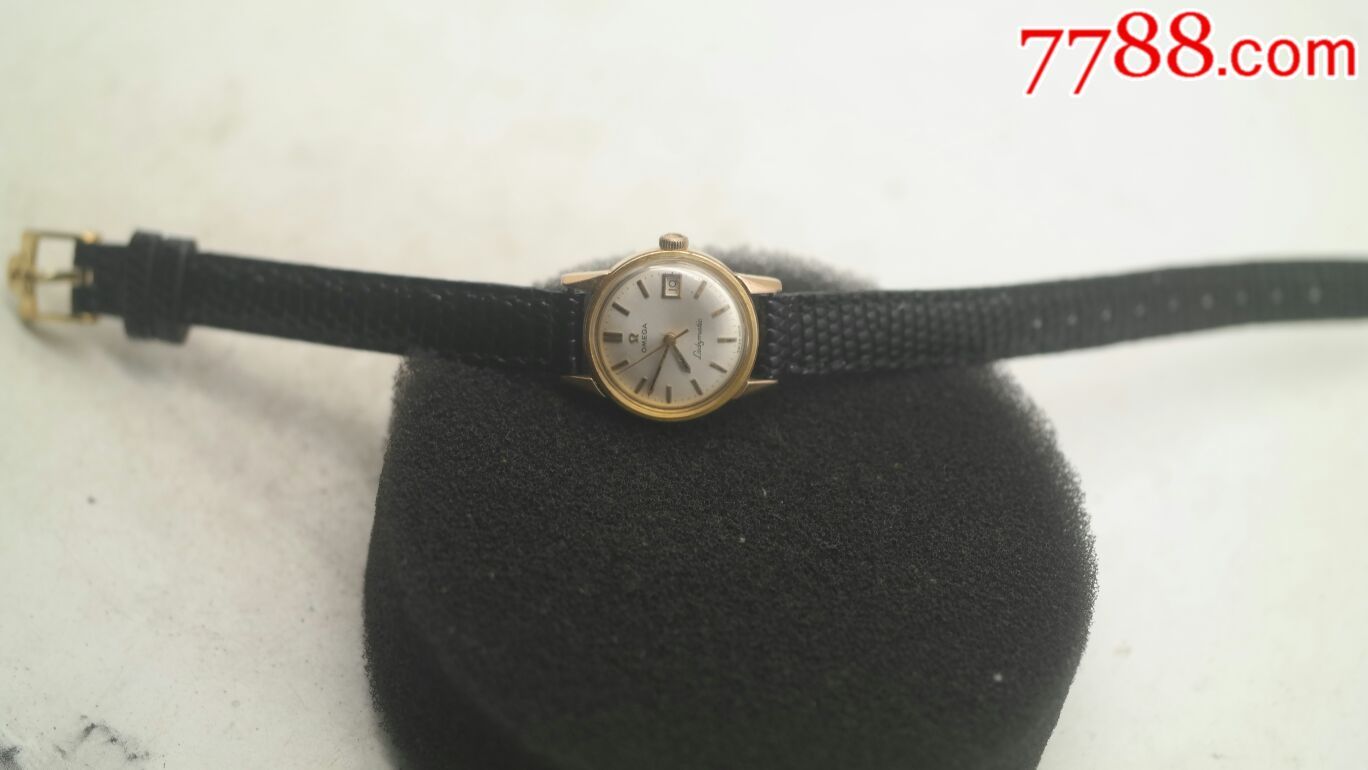 40包金单历瑞士欧米茄LADYMATIC681女式自