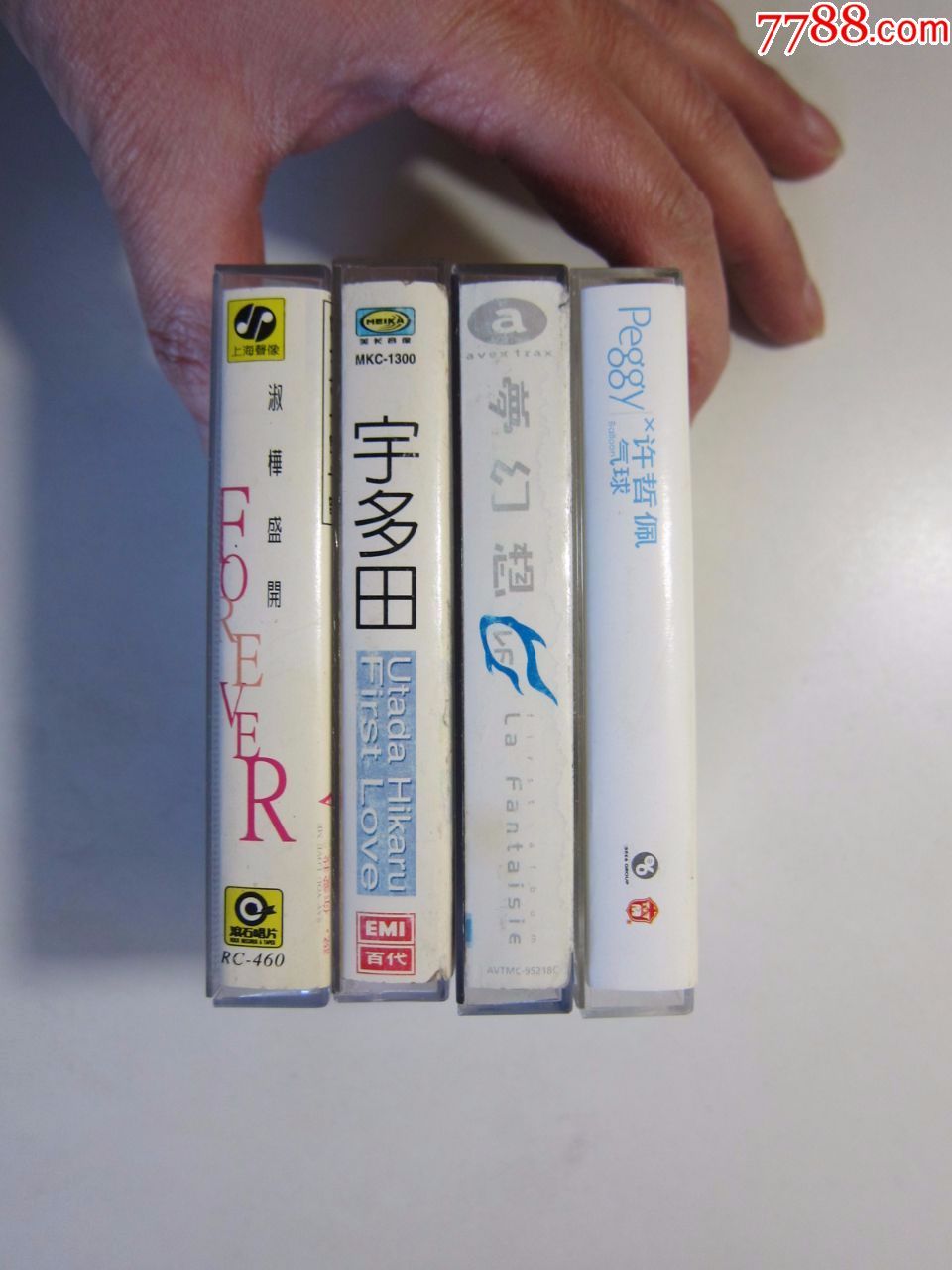 磁带四盒,淑桦盛开,梦幻想,许哲佩气球,宇多田,