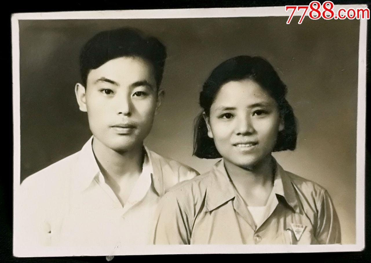 50年代的结婚照图片