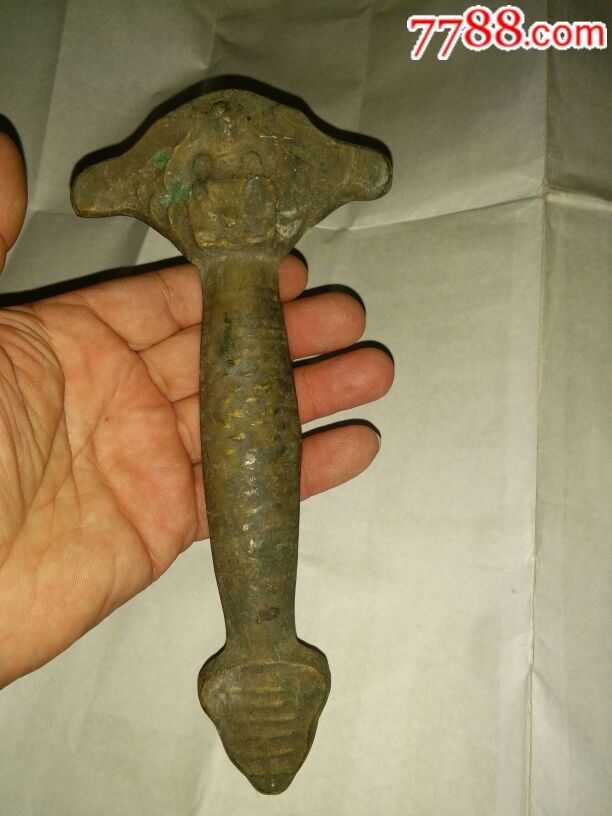 黄铜剑首,长19厘米_价格380元_第1张