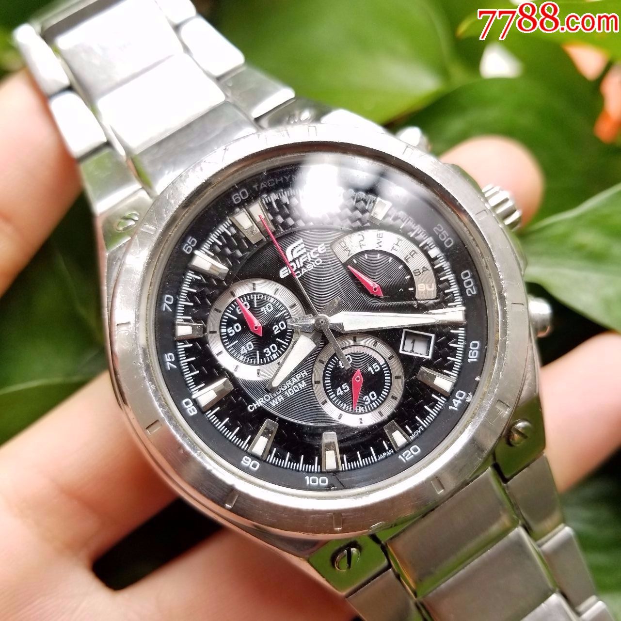 【酷炫立体碳纤维表盘!赛车运动码表!