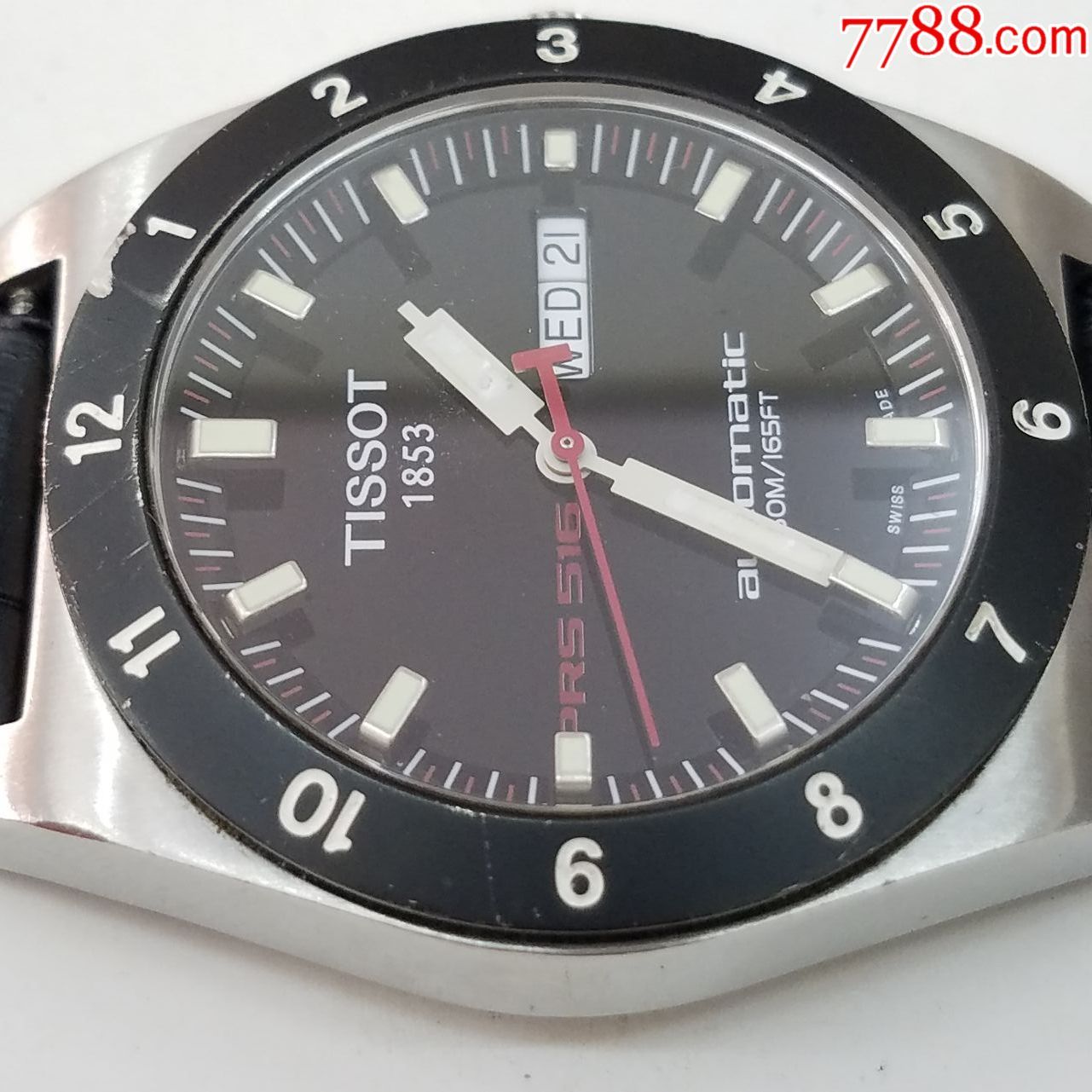 经典复古!】瑞士tissot天梭-prs516赛车系列-自动机械男表
