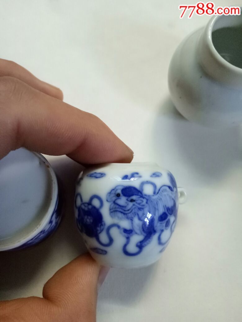 清代和民国精品鸟食罐3个