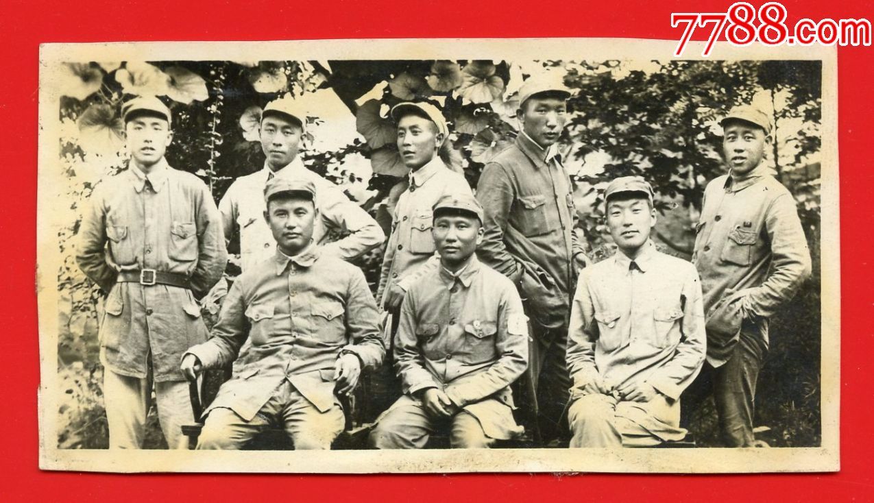 老八路军合影!泛银
