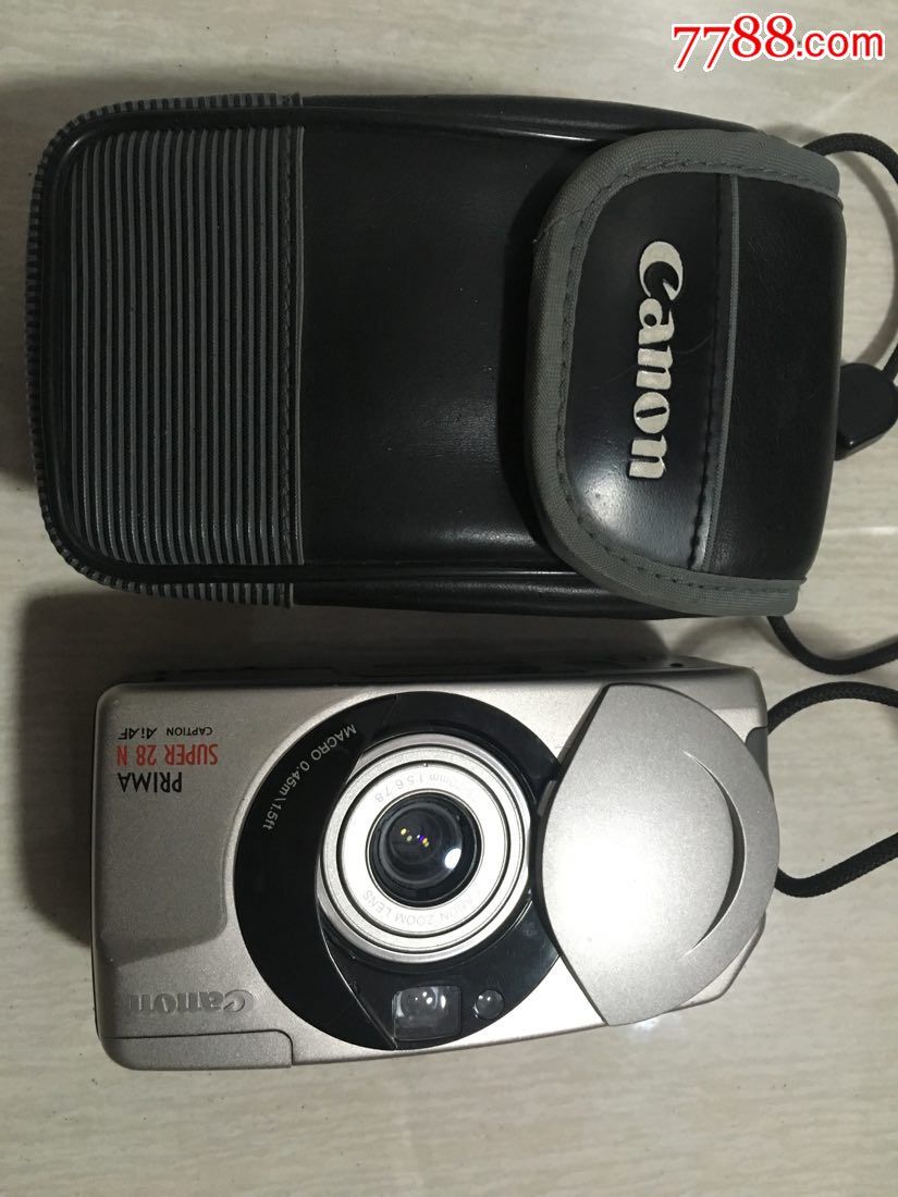 佳能胶卷相机prima,super28n老照相机canon-au16193815-傻瓜机/胶片