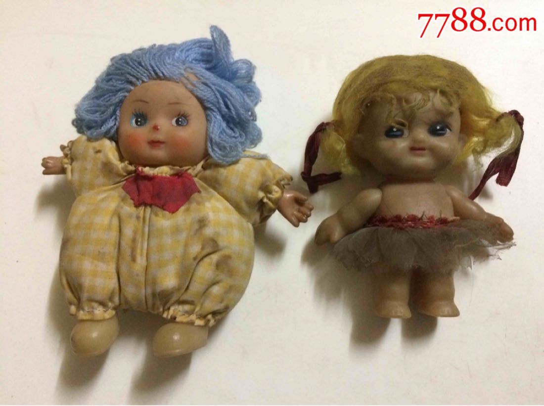 2个洋娃娃_胶皮玩具_海上旧梦【7788收藏__收藏热线】