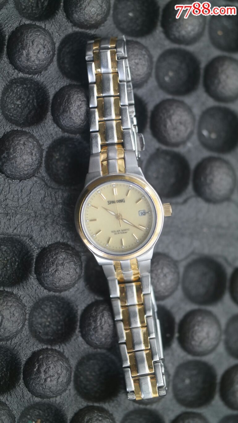 光动能金圈100米美品日本spalding女士光动能表-au16243862-手表/腕表