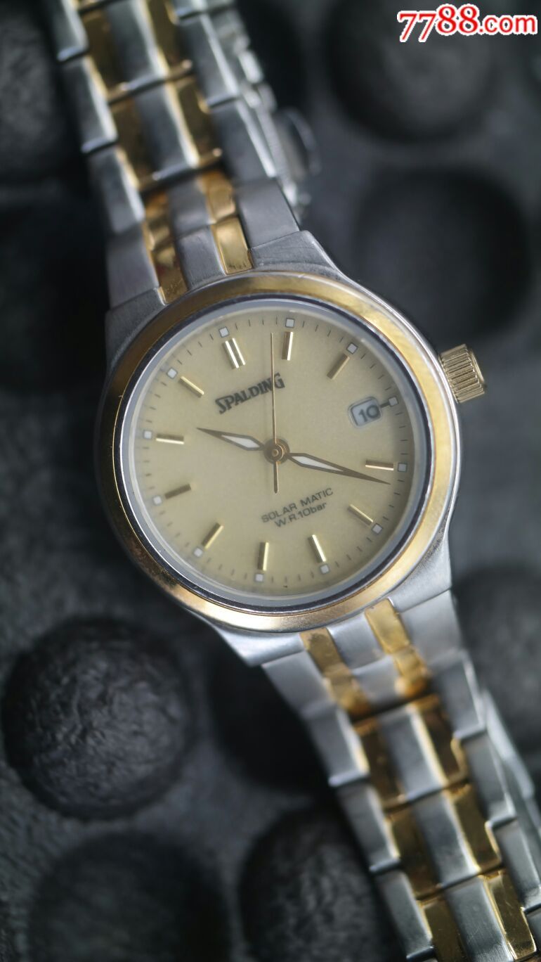 光动能金圈100米美品日本spalding女士光动能表-au16243862-手表/腕表