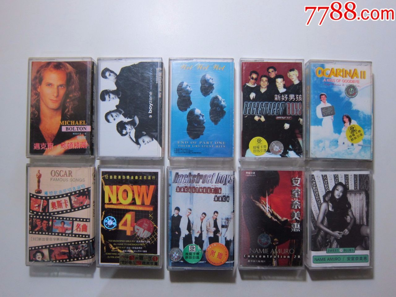 磁带十盒,迈克尔鲍顿精选,陶笛之歌2吻别,第二