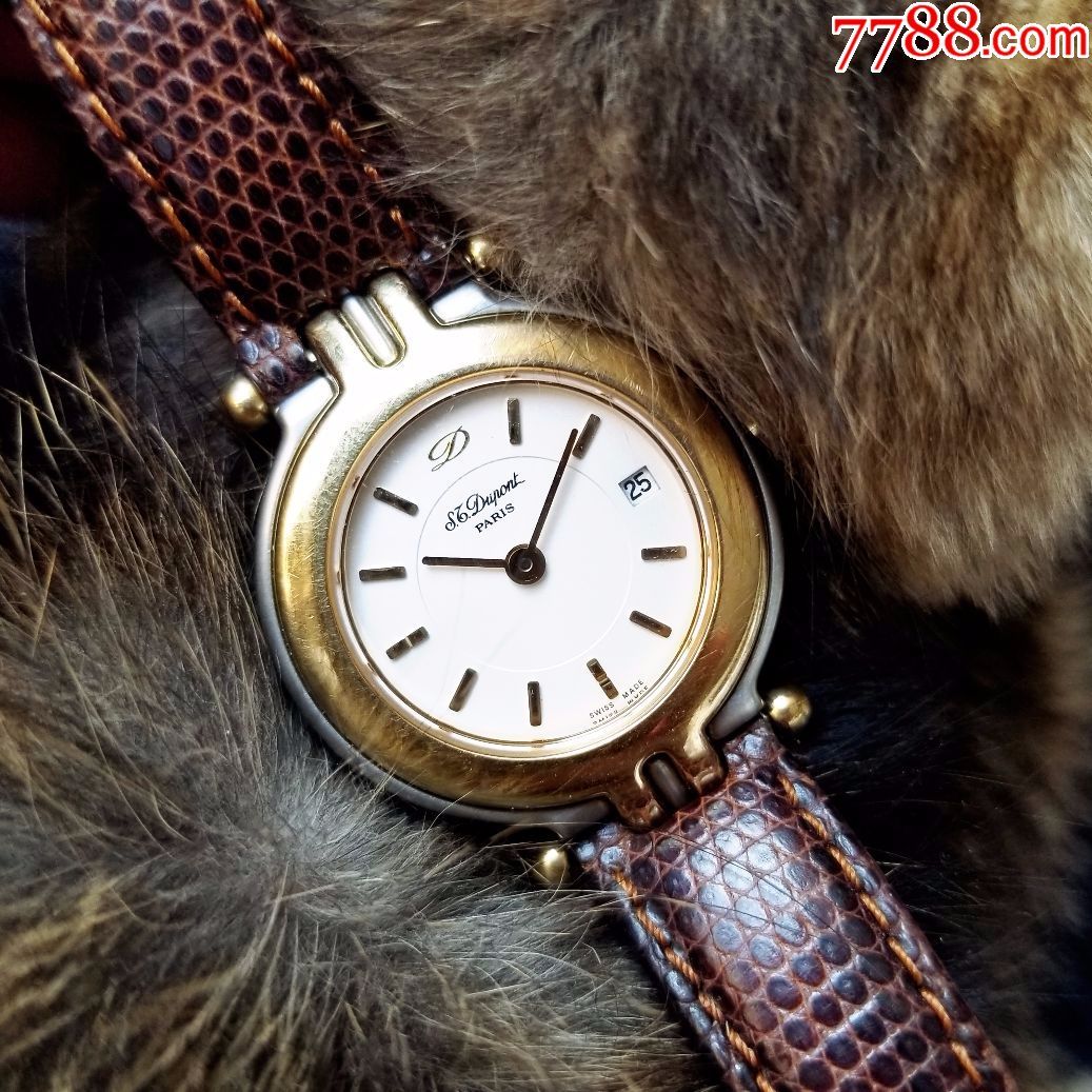 dupont都彭-石英女表【瑞士v8认证eta】-au16267913-手表/腕表-加价
