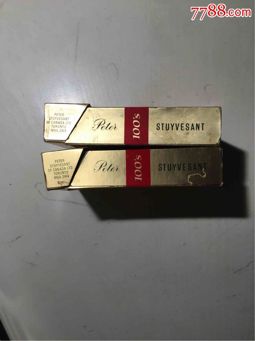 197080年代加拿大多伦多25支标香烟两个3d