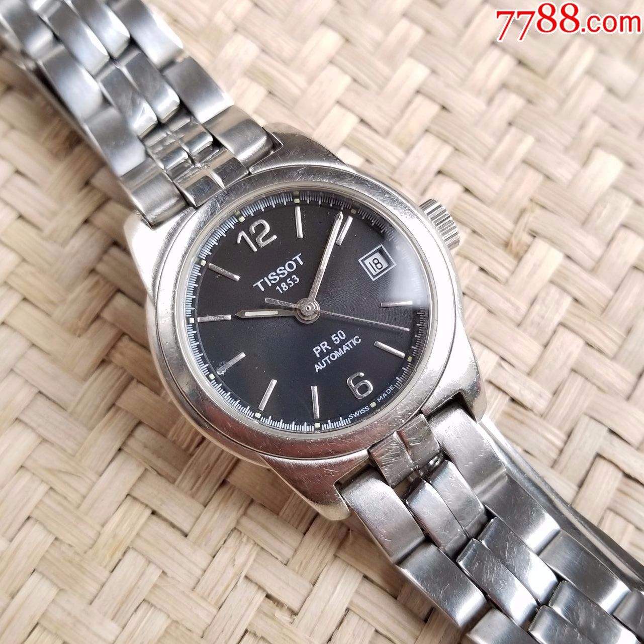 蓝宝石镜面】瑞士tissot天梭-pr50系列-自动机械女表