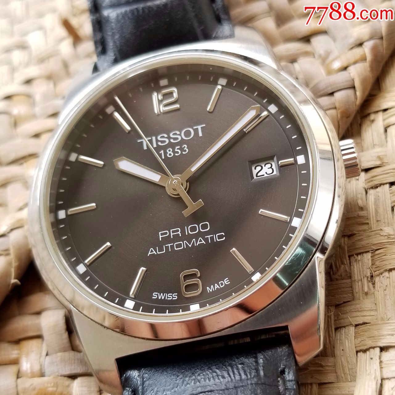 瑞士天梭pr100系列-自动机械男表