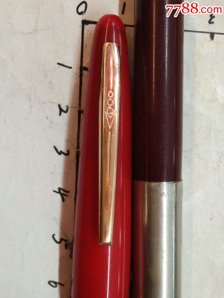 稀少的红色笔杆iridiumpointgermany德国钢笔