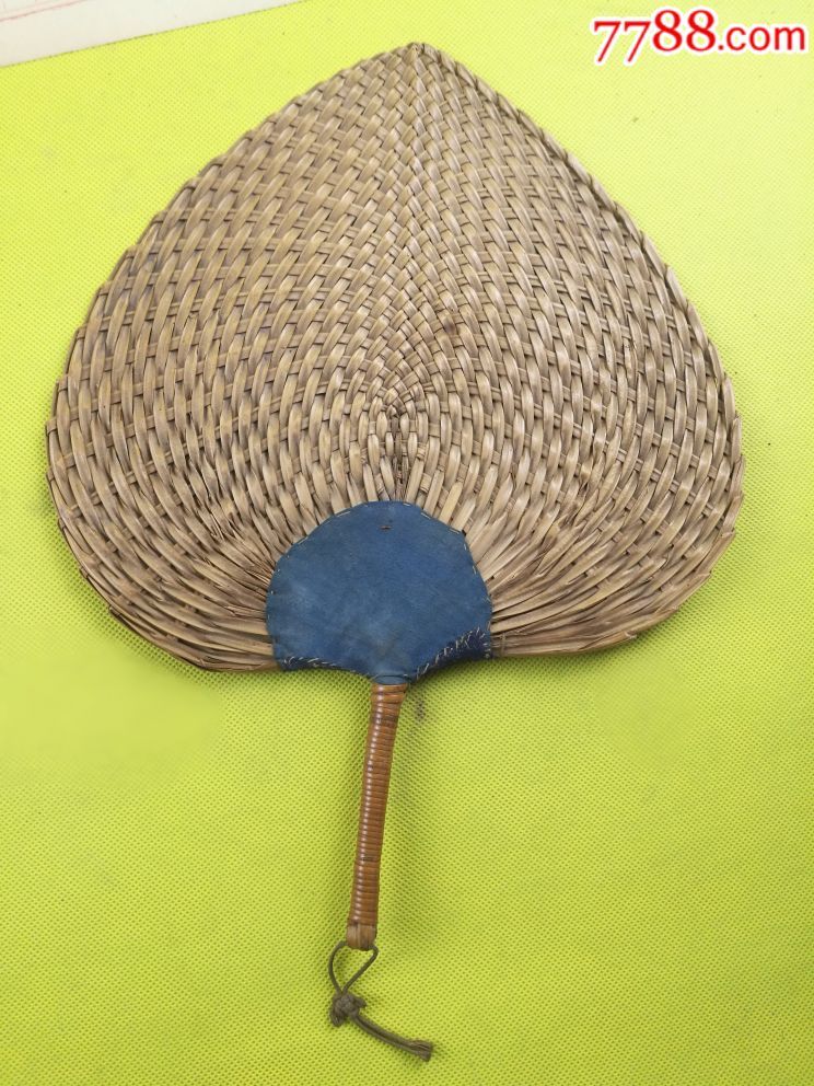 民国手工编制老扇子一把