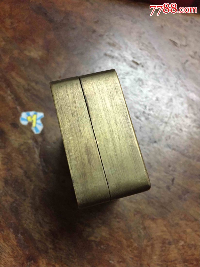 盛铭款墨盒,铜墨盒