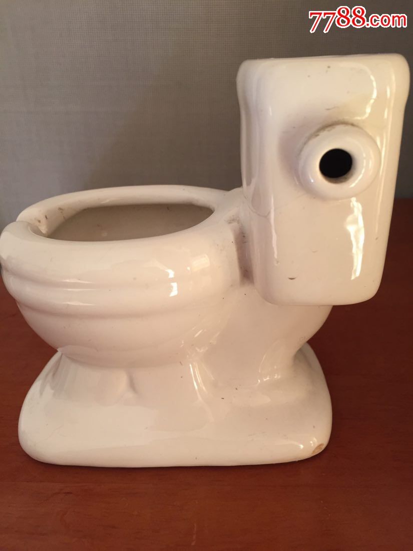 八十年代抽水马桶文房洗笔(极罕见!