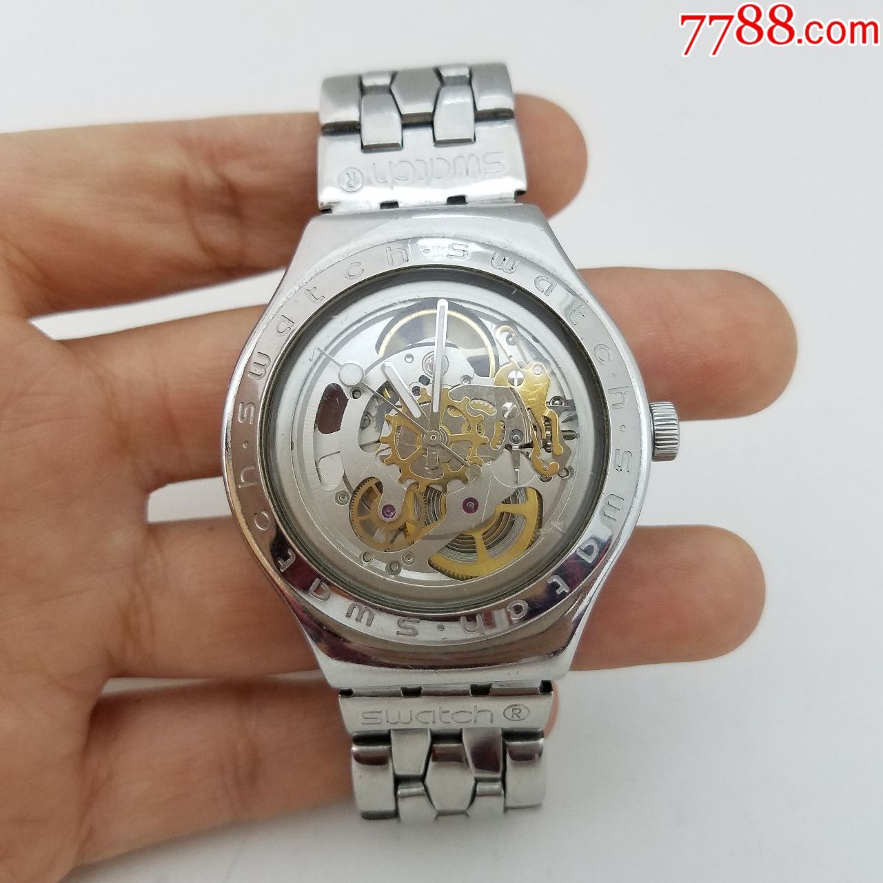 瑞士斯沃琪骨干系列自动机械男表【独特全镂空设计】【瑞士v8认证2841
