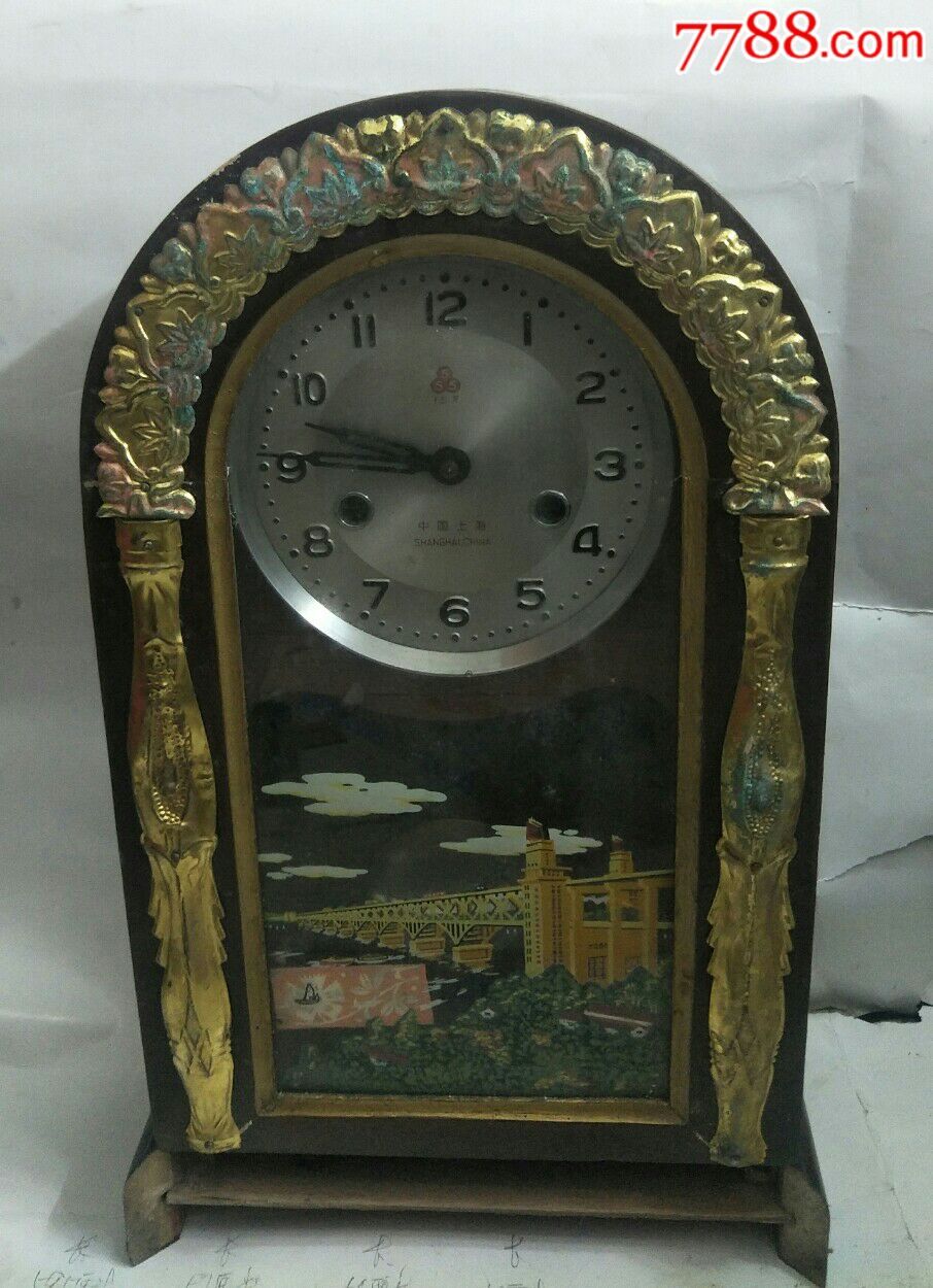 三五牌15天座钟