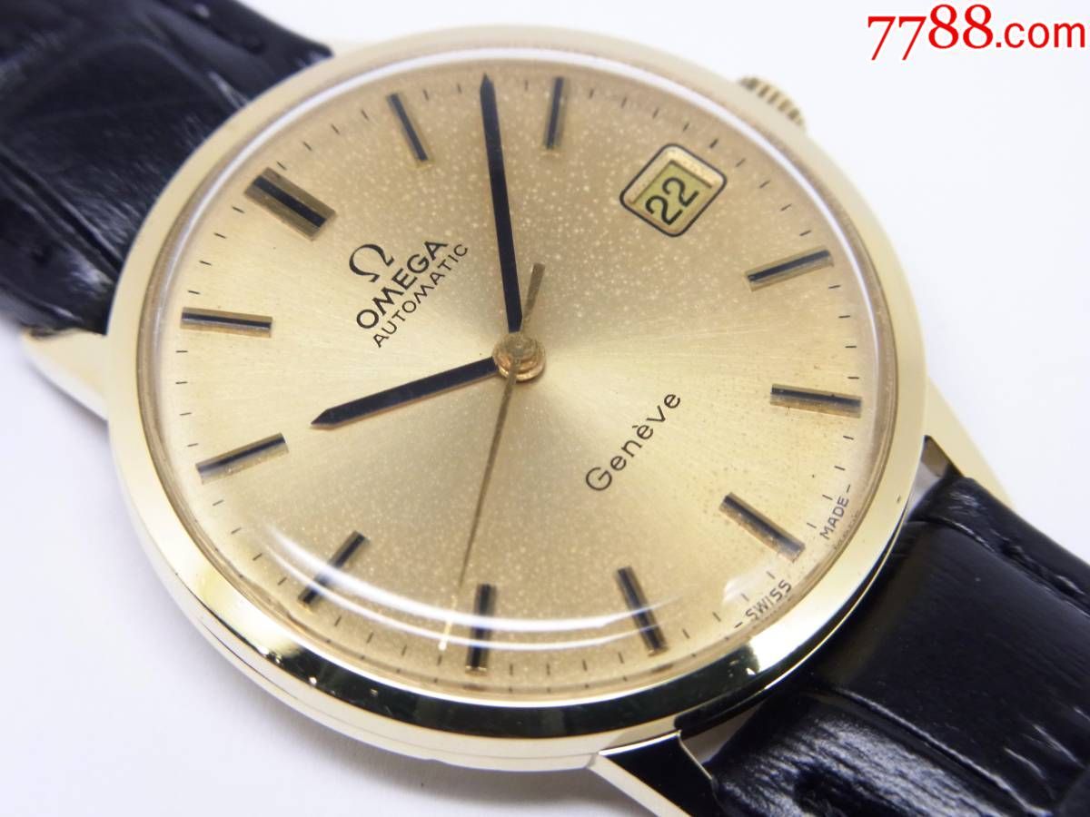 18k750实金瑞士原装欧米茄日内瓦1012男式自动机械表-au16447922-手表